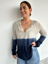 RAQUEL ALLEGRA blouse 10-12