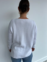 WHITE + WARREN knit small