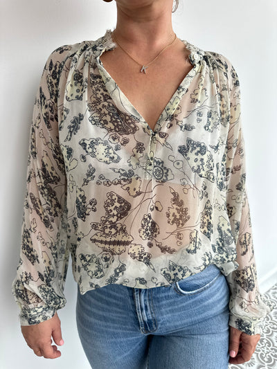 RAQUEL ALLEGRA blouse M