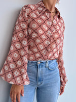 ALEXIS blouse - size medium.