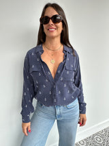 EQUIPMENT blouse large