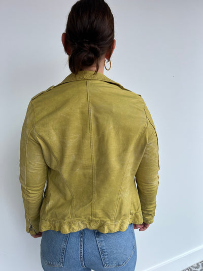 GIORGIO BRATO leather jacket 42
