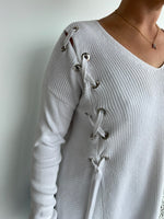 WHITE + WARREN knit small
