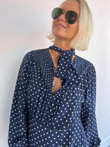 RIXO silk dress dress - size large.