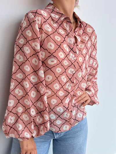 ALEXIS blouse - size medium.
