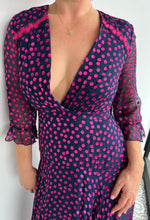 SALONI silk dress - size 12