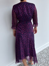 SALONI silk dress - size 12