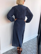 RIXO silk dress - size 12.